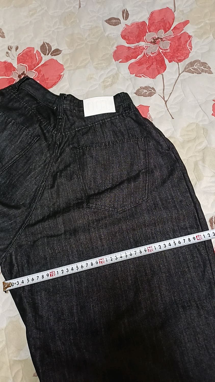 OOTJ 와이드 데님팬츠 26인치 기장103 상품이미지7