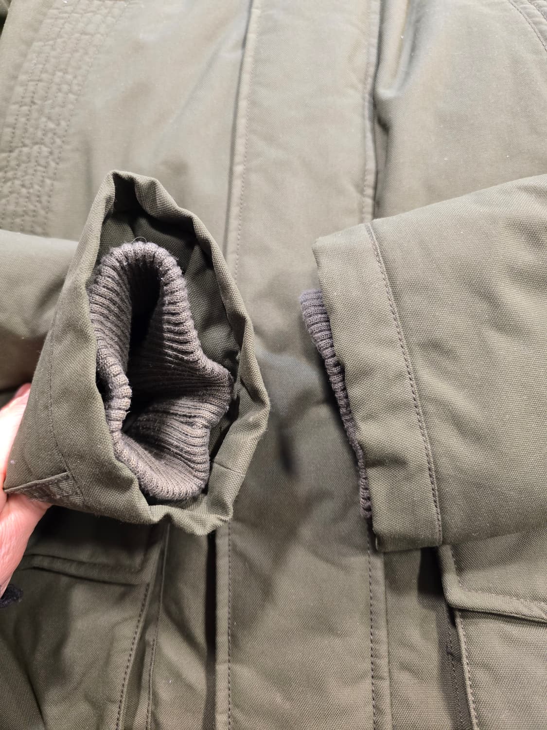 아디다스 헤비 덕다운 파카 패딩 야상 090 상품이미지6