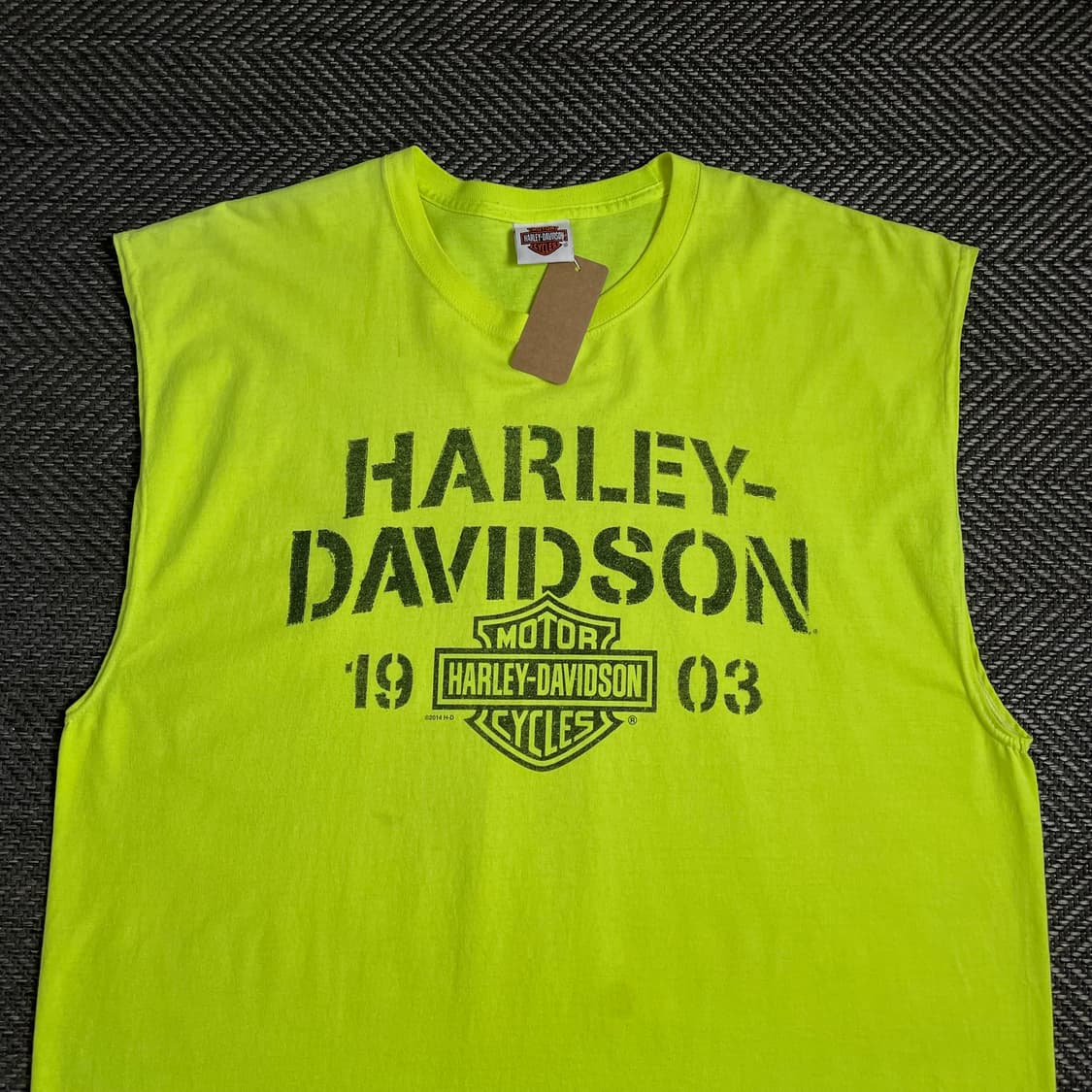 할리데이비슨 빅로고 올드스쿨 박시핏 슬리브리스o 4890 상품이미지3