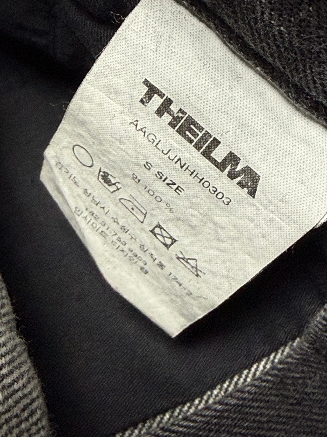 더일마 흑청 데님 상품이미지4