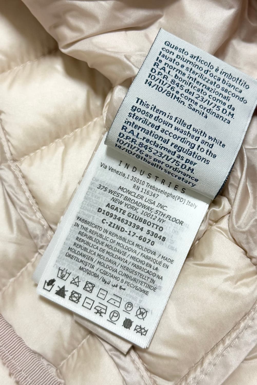 몽클레어 여성 경량패딩 상품이미지7