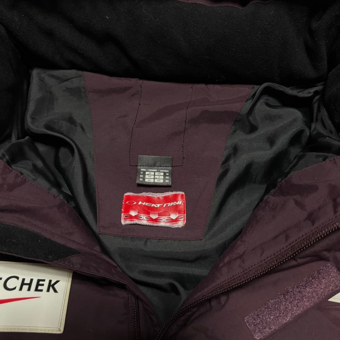 데상트 아우디 캐나다팀 사파리 다운 패딩 자켓 상품이미지5