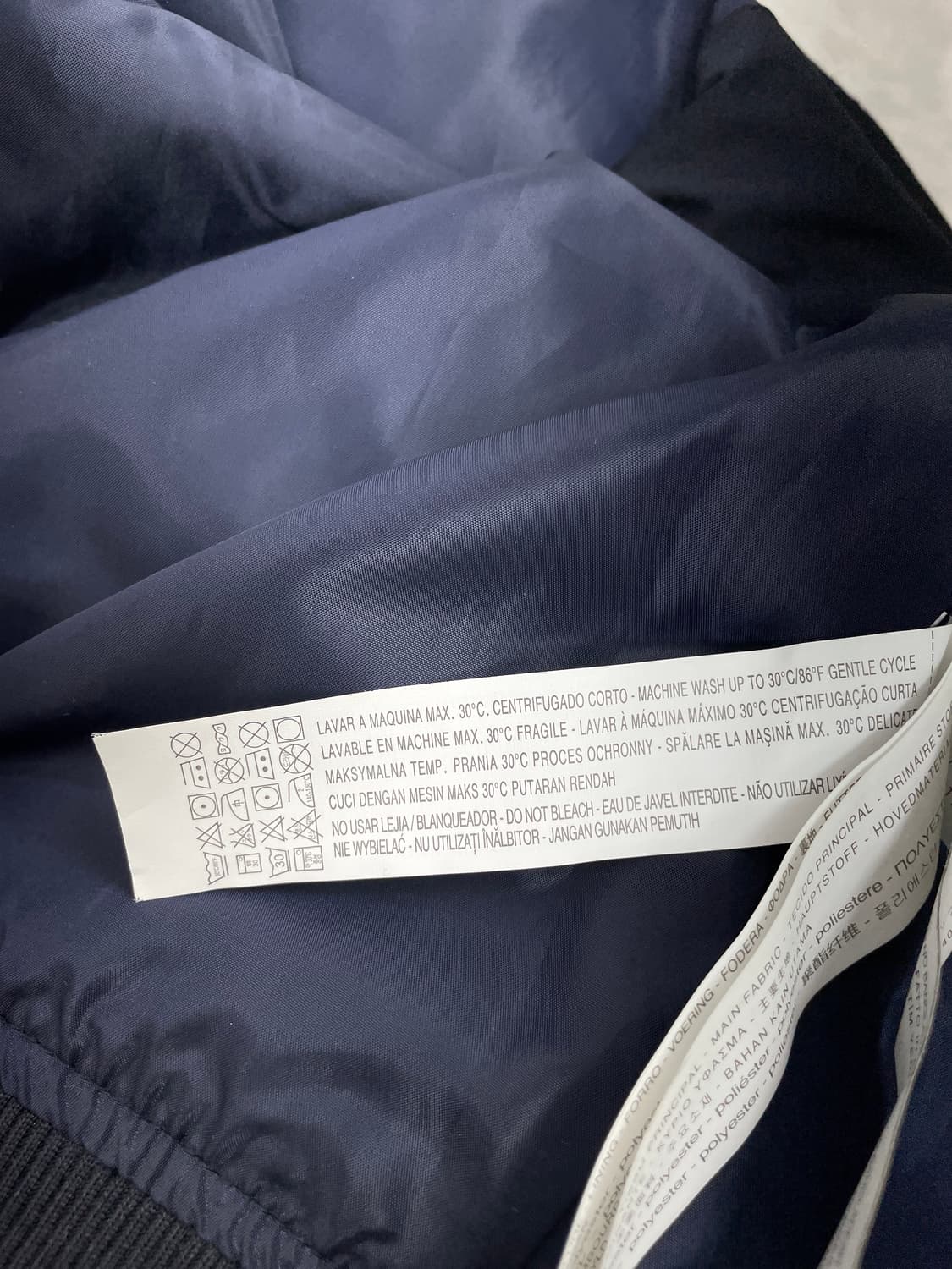 ZARA MAN 네이비 퀼팅 점퍼 상품이미지3