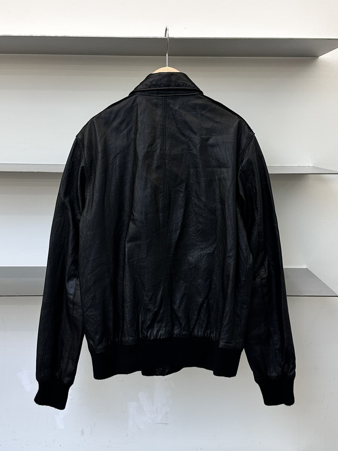 브이맨 90s U.S.A.F 타입 A-2 레더 자켓 상품이미지4