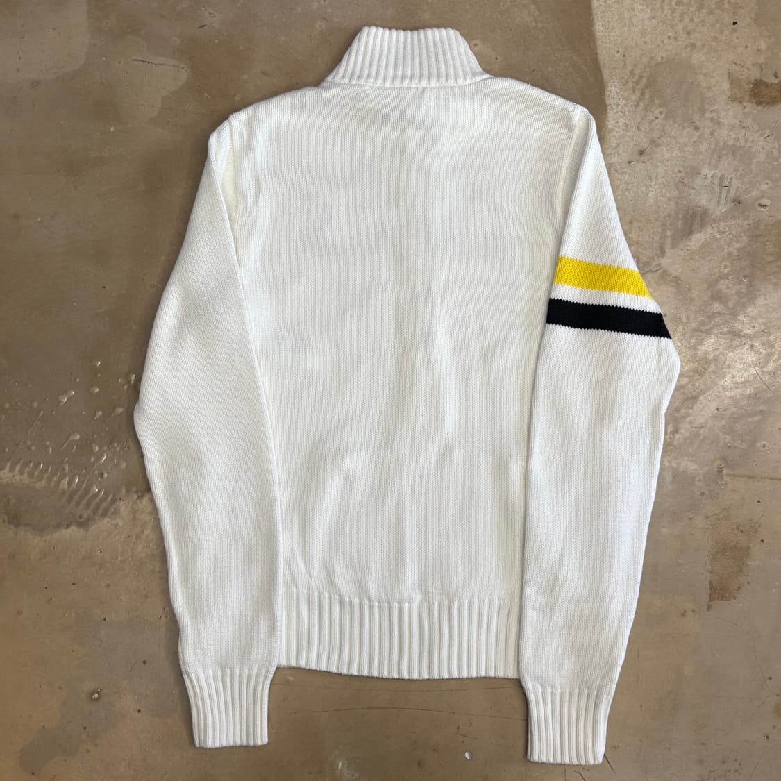 L 랄프로렌골프 빅포니 크림 니트 집업  상품이미지3