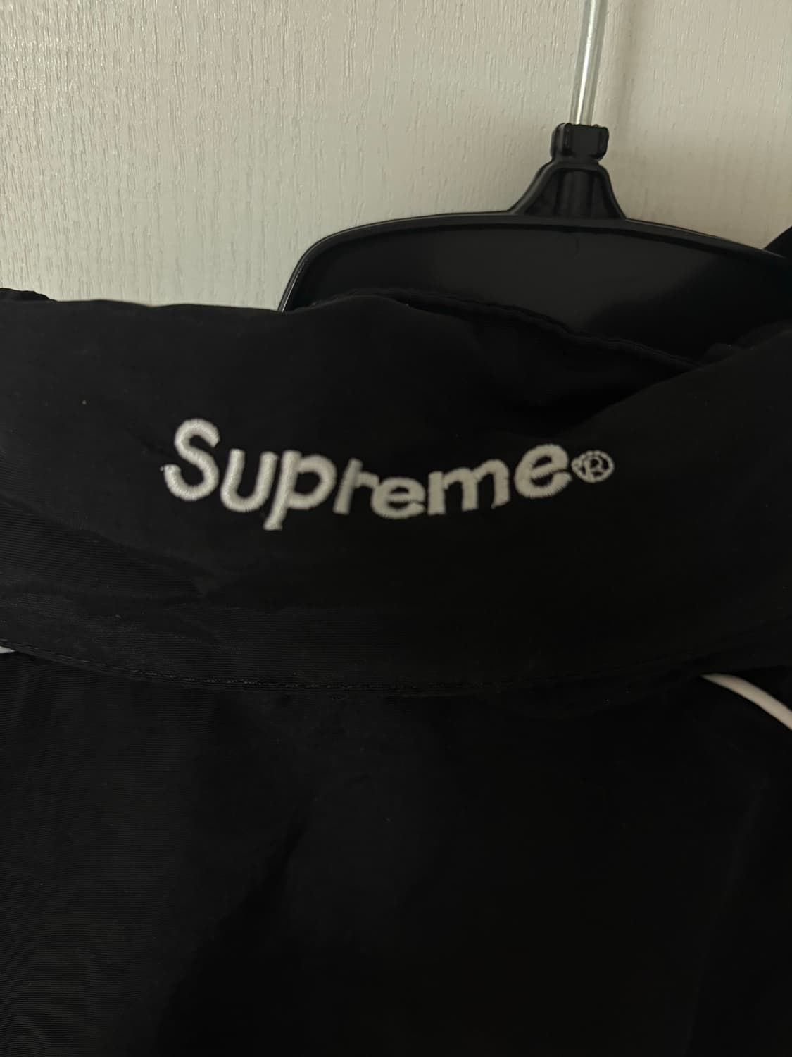 슈프림X엄브로 트랙 자켓 블랙 상품이미지2