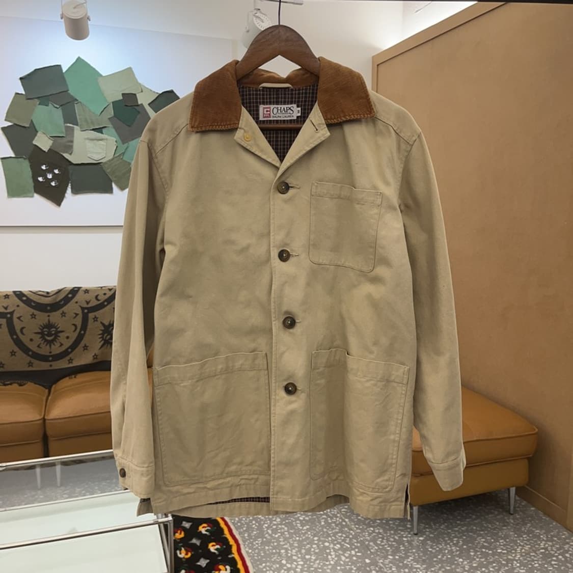 챕스 랄프로렌 오버핏 모호크 헌팅 워크 자켓 M C07345 상품이미지3