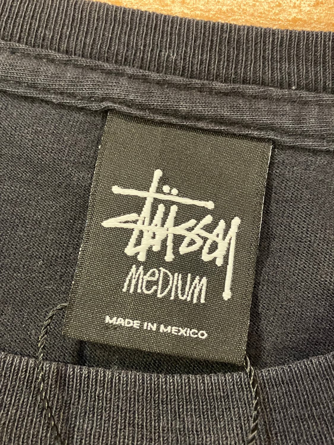 스투시 반팔 블랙 M  #csz1897 상품이미지5