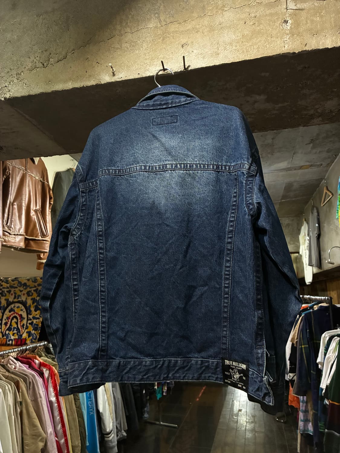 True Religion 트루릴리젼 데님 포인트 자켓 상품이미지3
