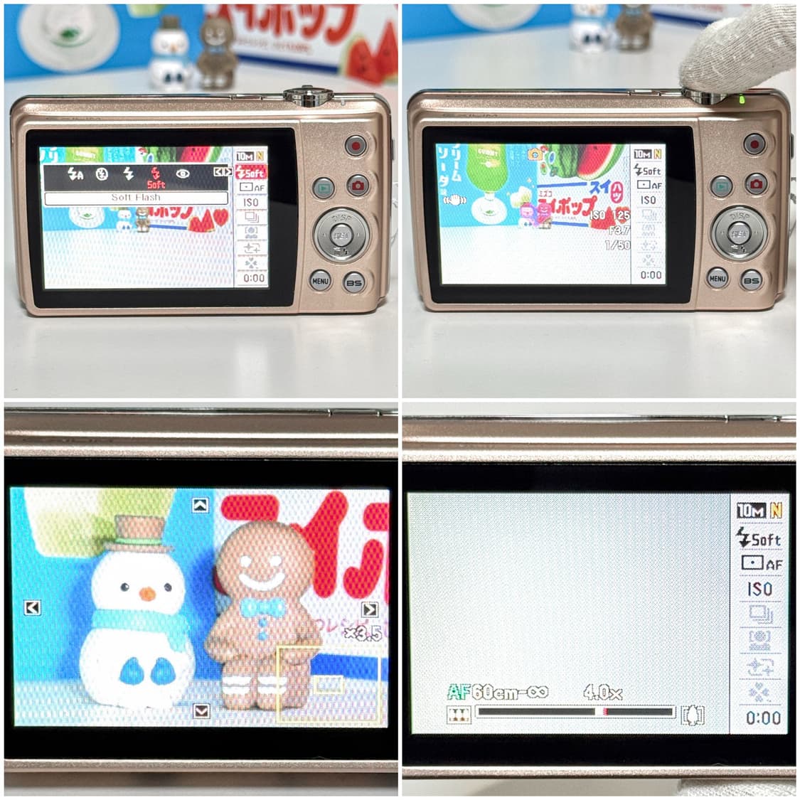 카시오 엑슬림 Z270 로즈골드 빈티지디카 상품이미지8