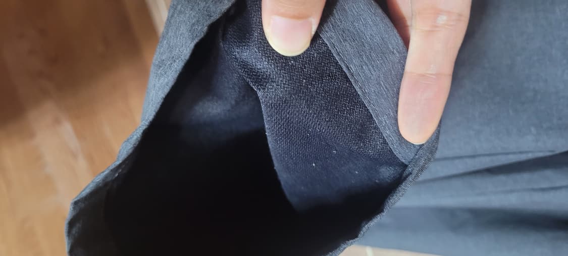 (남성41인치) 쿨핑 회색 바지 (약기모) 상품이미지4