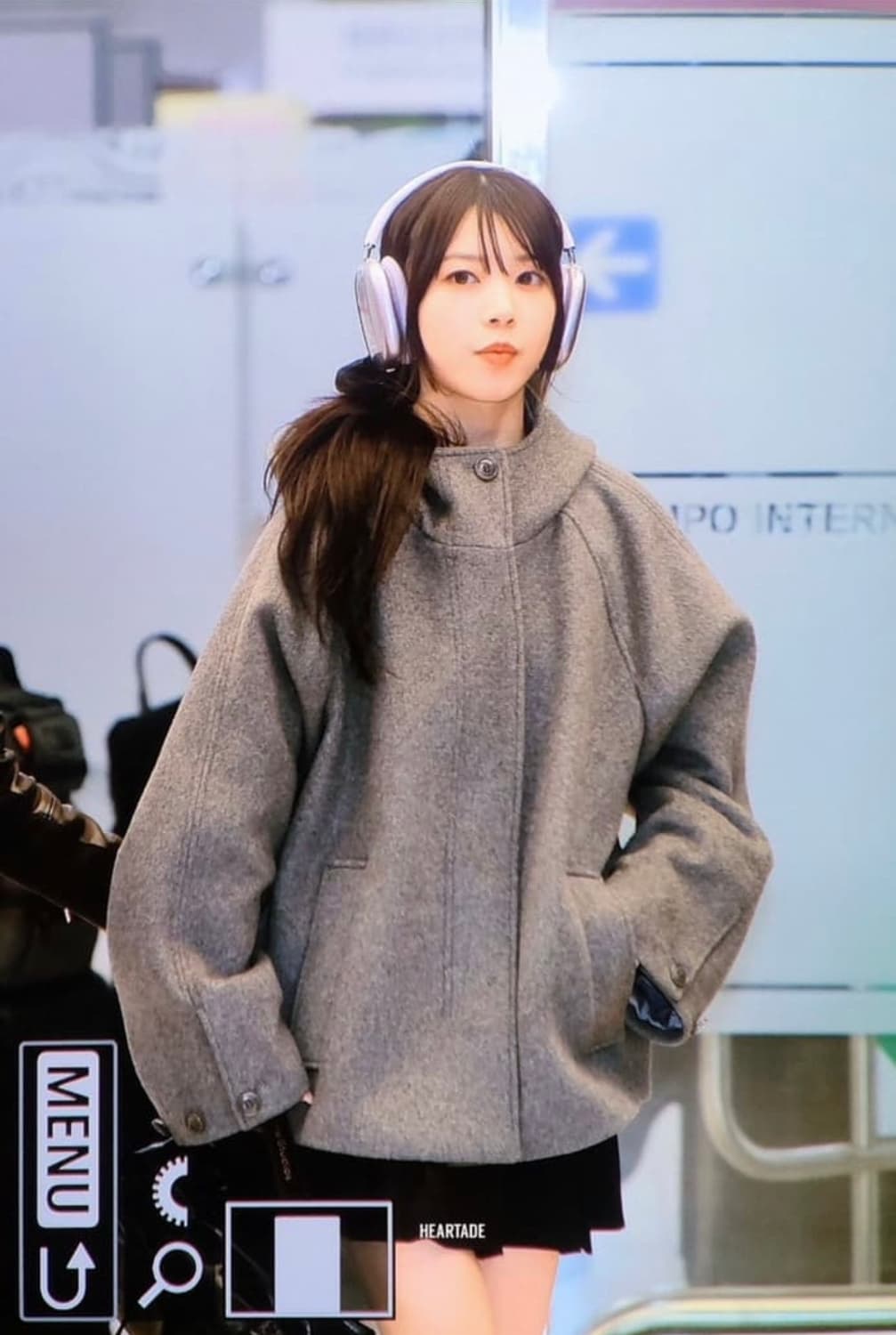 [새제품] 타입서비스 Hooded Half Coat [Charcoal] 상품이미지7