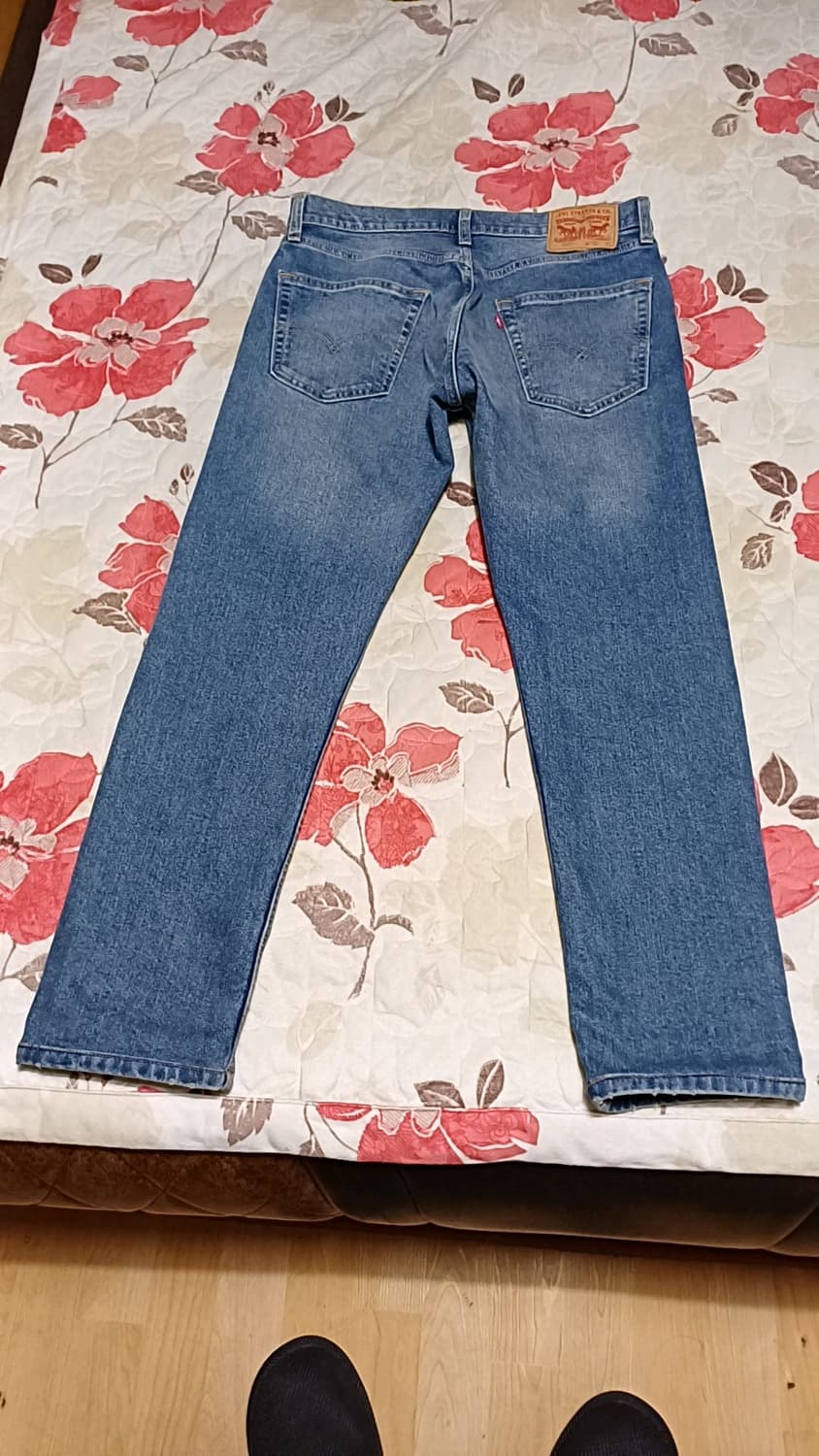 리바이스 502 미세한약기모 빈티지청바지 32인치 기장98 상품이미지5