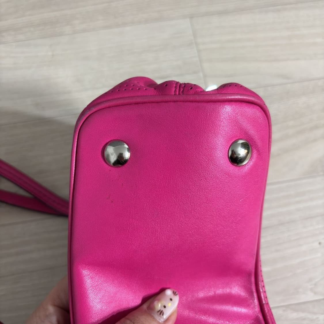 코치 빈티지 핑크 숄더백 토트백 C06335 상품이미지9