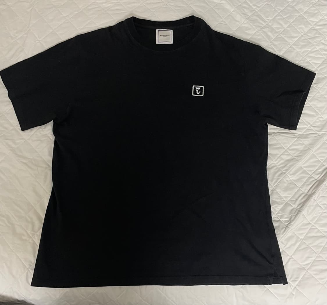 우영미 백로고 반팔티 105사이즈 상품이미지1