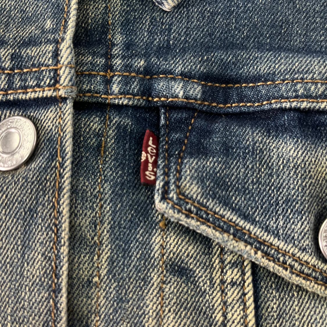 90 리바이스 크롭 데님자켓   상품이미지3