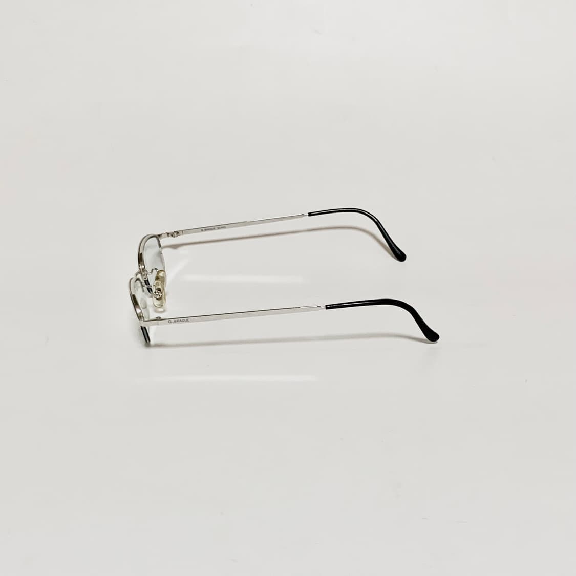914 데드스탁 하금테 안경 슬림 직사각 메탈 빈티지 Y2K 미니멀 안경 상품이미지4