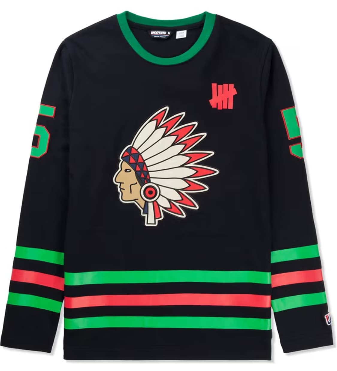 [M] UNDEFEATED BLACK NATIVE JERSEY 상품이미지1