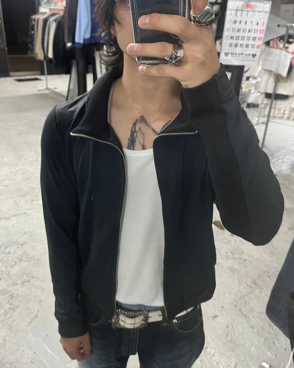 comme ca du mode 2way zip up 상품이미지2