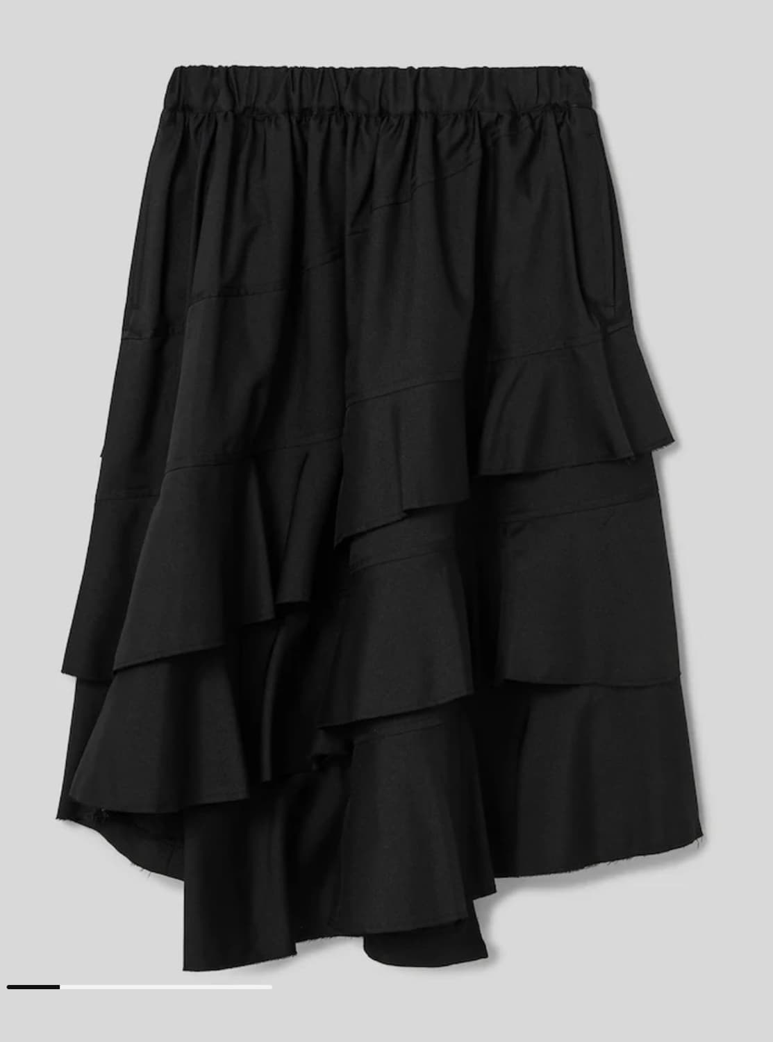 COMME DES GARCONS BLACK 꼼데가르송 블랙 스커트 상품이미지1