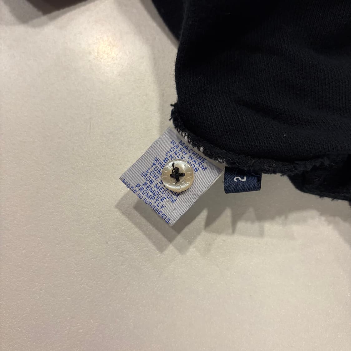 [M] 폴로 랄프로렌 치프키프 블랙 커스텀핏 반팔 카라티 C842 상품이미지6