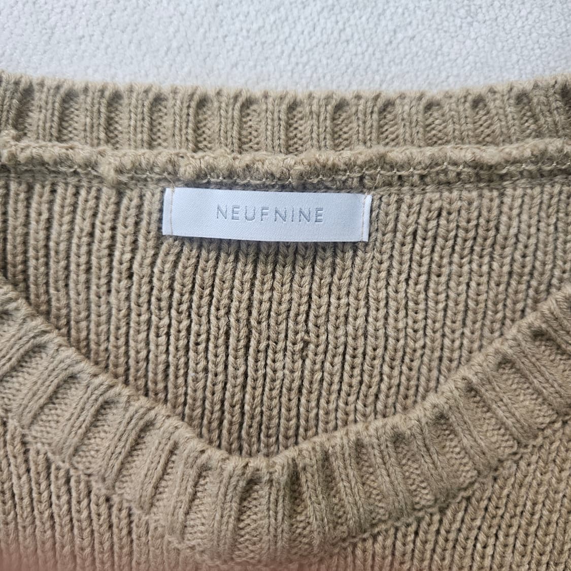 55정도 NEUFNINE 여성 니트 0303Y 상품이미지3