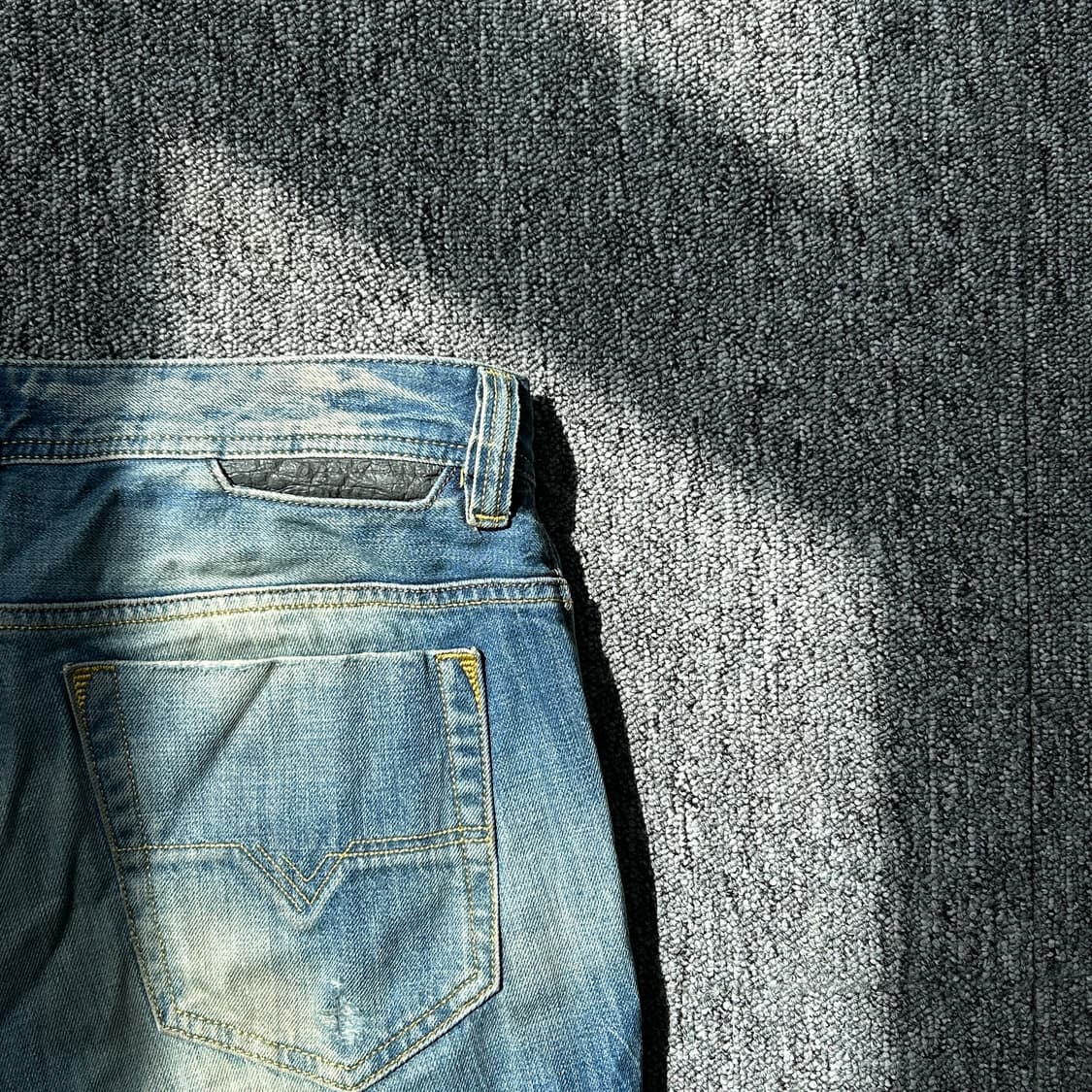 디젤 사파도 워싱 빈티지 데님 팬츠 상품이미지3