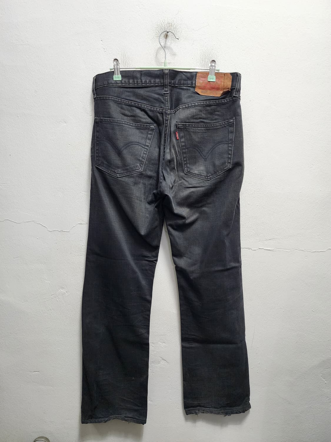 리바이스 501 흑청 데님 (벨기에산) 상품이미지1