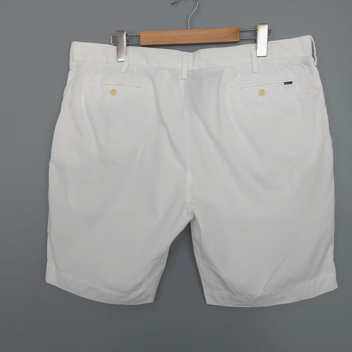 폴로 랄프 로렌 Polo 클래식핏 화이트 코튼 쇼츠 38 상품이미지3