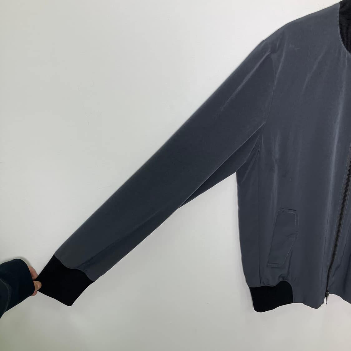 MM6 메종 마르지엘라 그레이 ma-1 봄버 자켓 44 상품이미지6