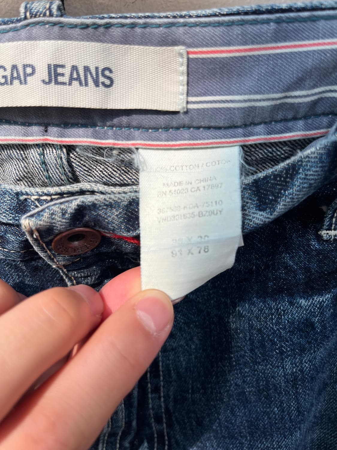 Gap Jeans 카펜터 데님 팬츠 W38 상품이미지3