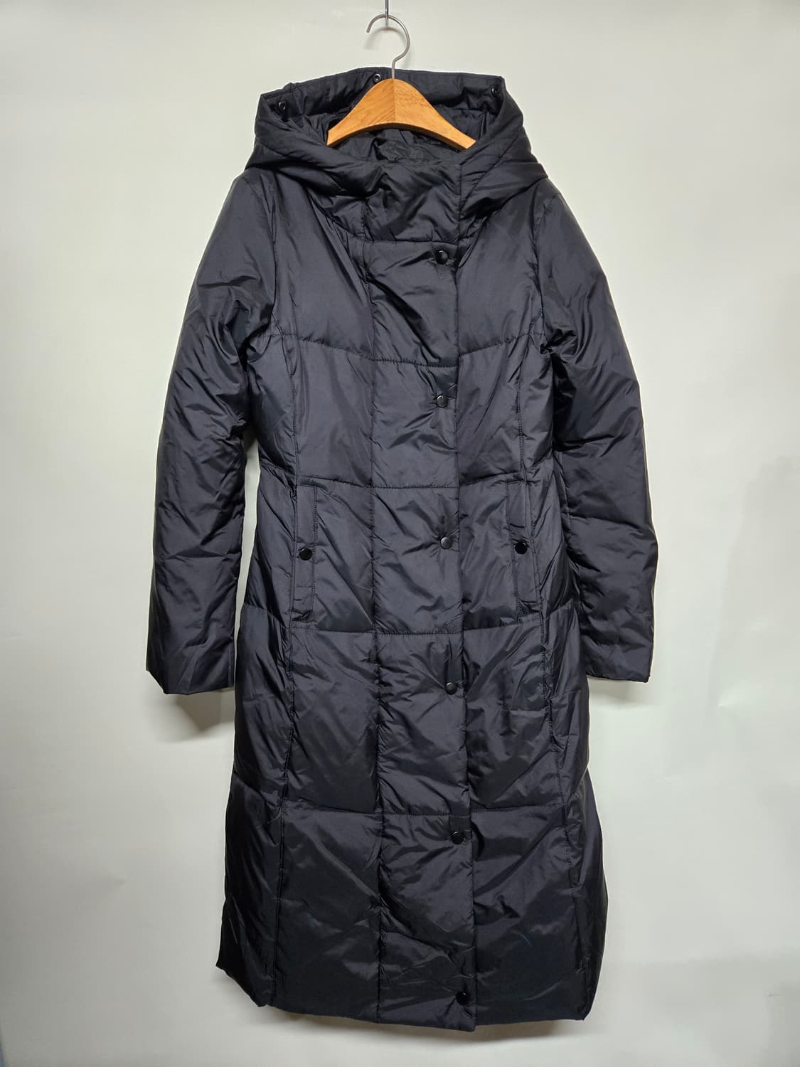 자라 블랙 롱패딩 S 모자퍼X 상품이미지1