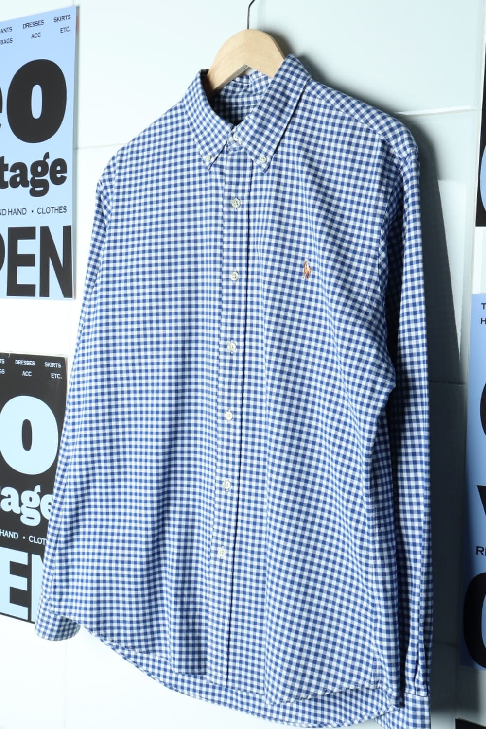 (L-XL) 폴로 랄프로렌 셔츠 남방 USA 체크 옥스포드-H31293 상품이미지1