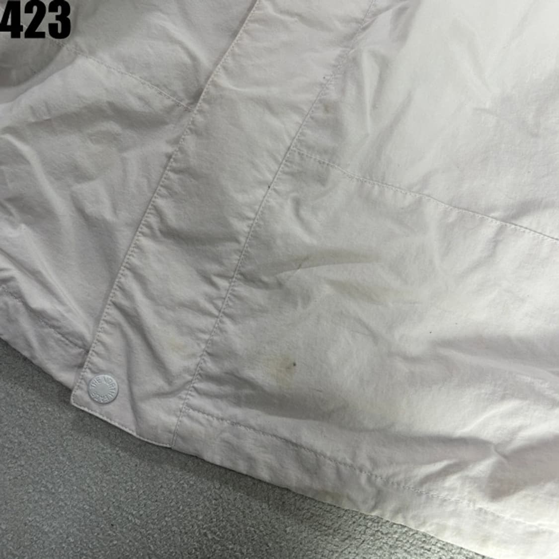 노스페이스 화이트 후드자켓 상품이미지4