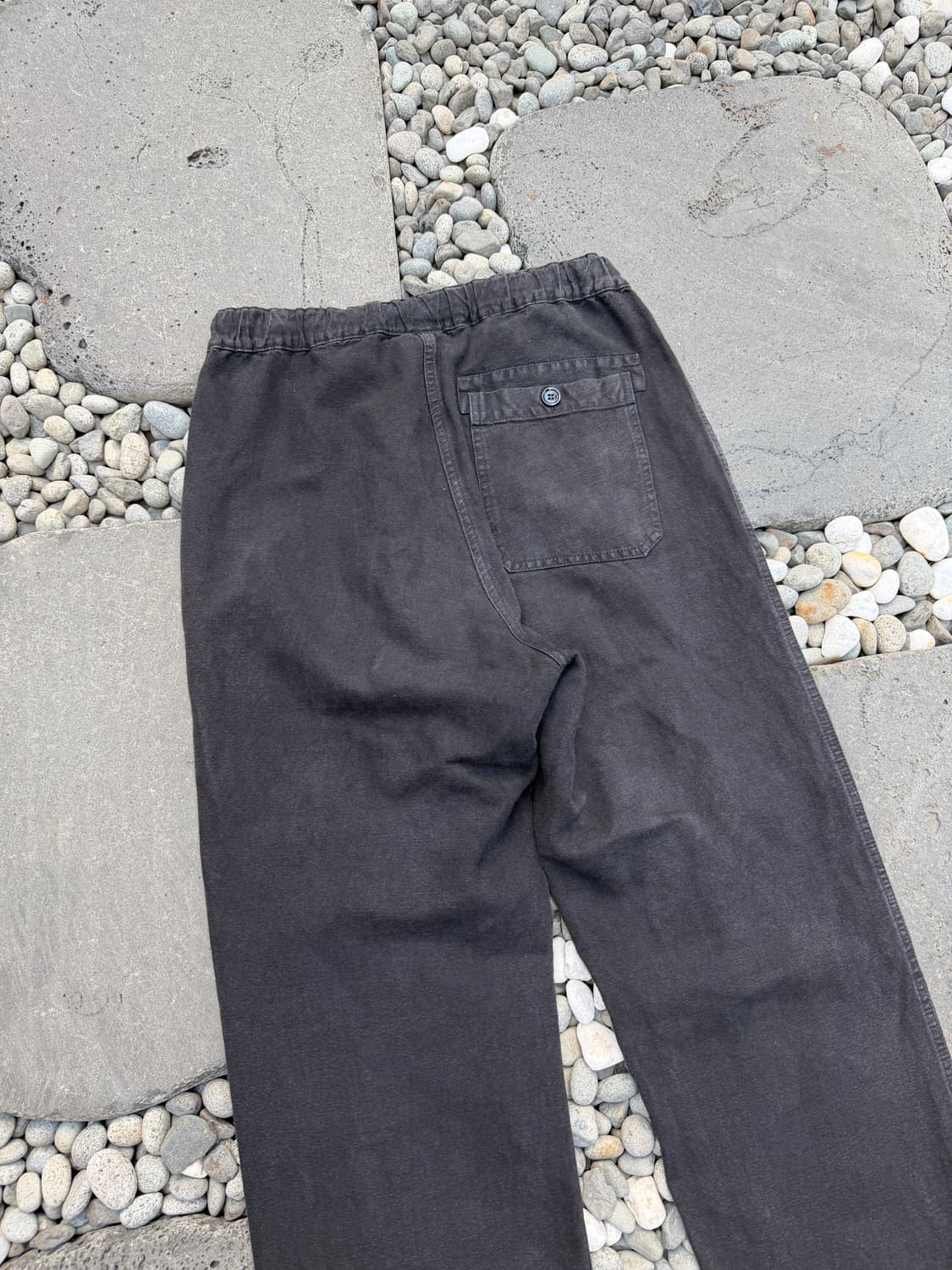 1990s VETRA FADED BLACK 베트라 블랙 프렌치 워크팬츠 상품이미지9