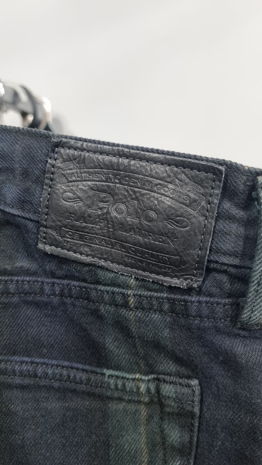 polo Ralph Lauren 빅사이즈 체크무늬청바지 42size 상품이미지5