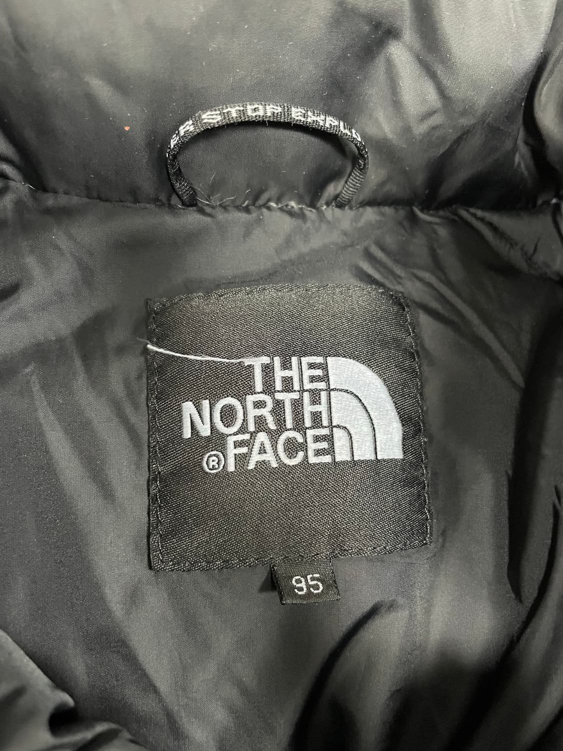 TNF 1996 눕시 블랙자수 상품이미지8