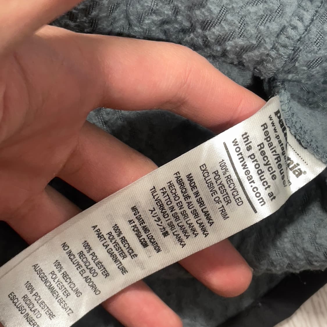 파타고니아 R1 에어크루넥 하프집업 상품이미지7