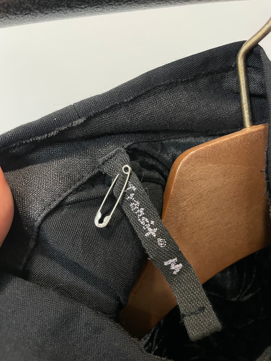 (M) Transit 트랜짓 크링클 울 린넨 셔츠 상품이미지8