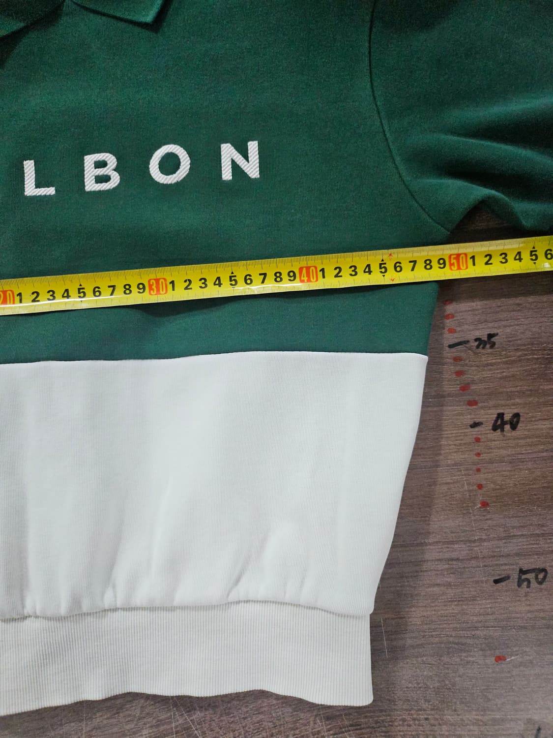 말본 보스 폴로넥 스웨트셔츠 GREEN XS 상품이미지7