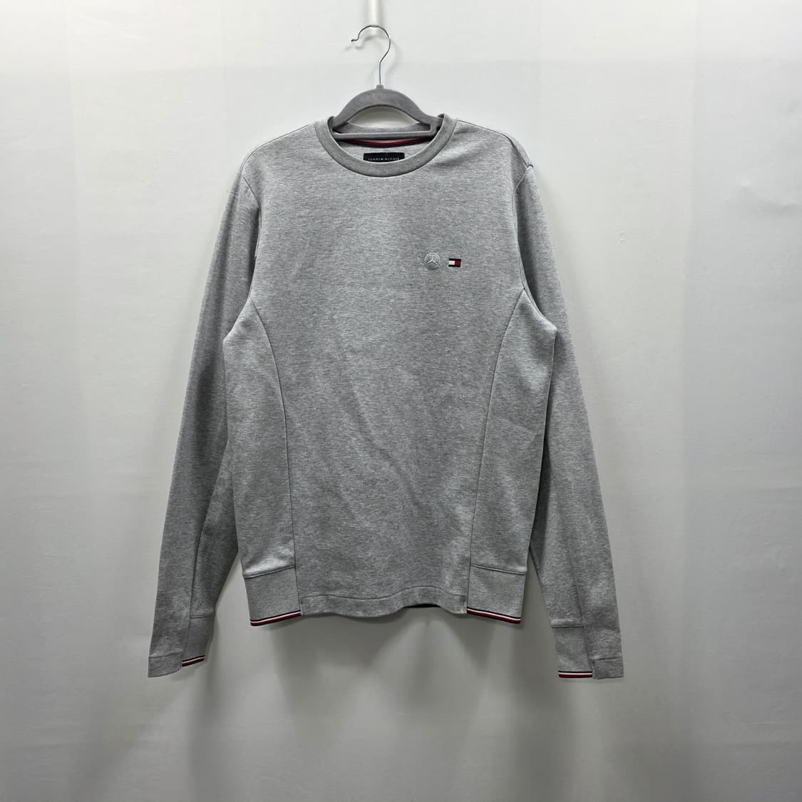 0186 타미힐피거/메르세데스 벤츠 테리 로고 맨투맨S 상품이미지1