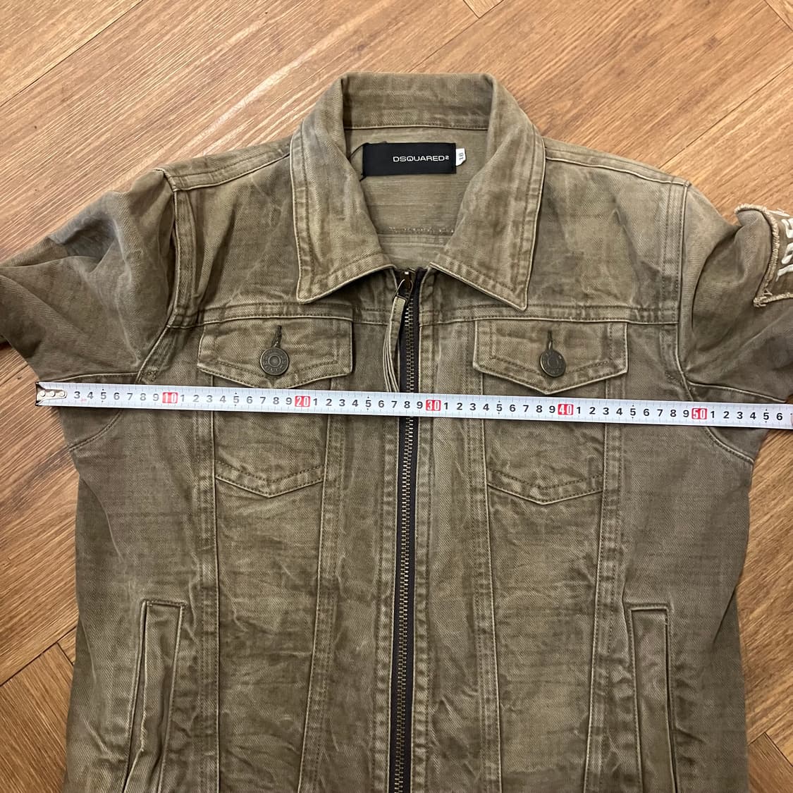 N256 디스퀘어드 데님 트러커 자켓 상품이미지8