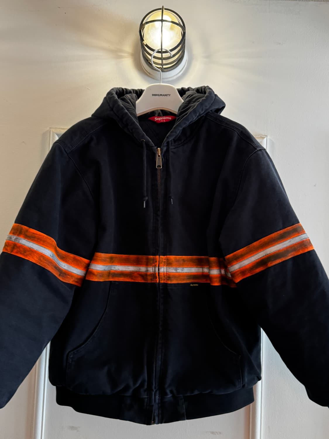 [L] Supreme Reflective stripe jacket 상품이미지1