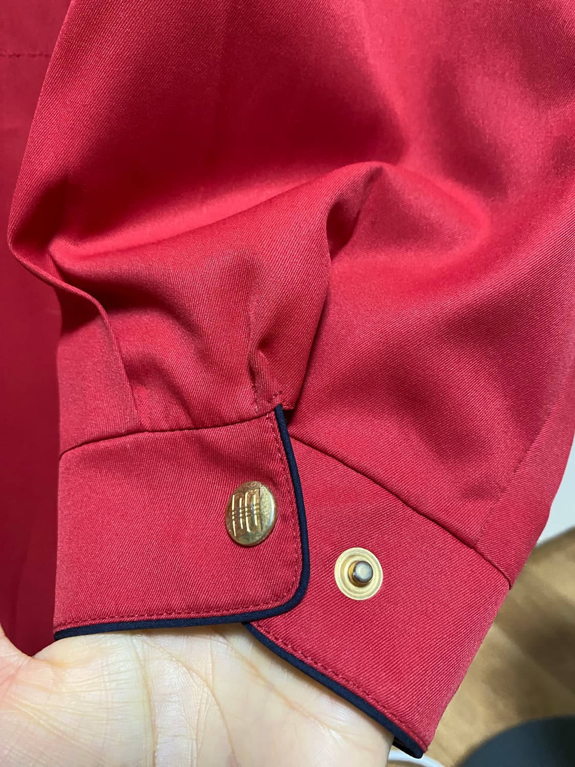 닥스 여성 레드 바람막이 L 상품이미지8