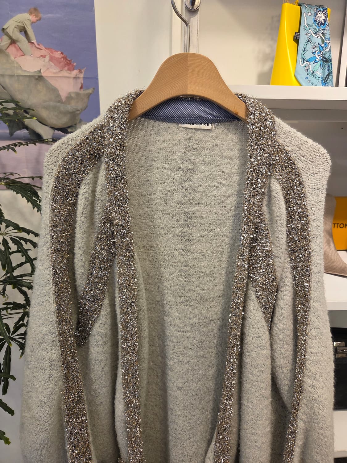 마가렛 글리터 니트 가디건 상품이미지1