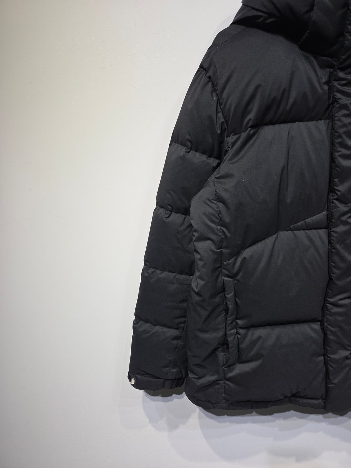 노스페이스 블랙 RDS 구스다운 후드 패딩 상품이미지4