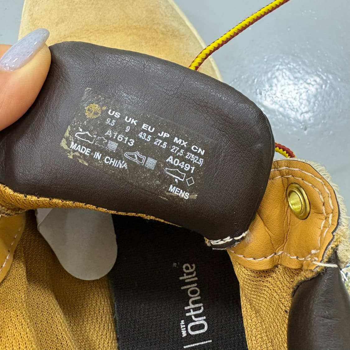 275 팀버랜드 워커 스웨이드 로우 부츠 0310J 상품이미지10