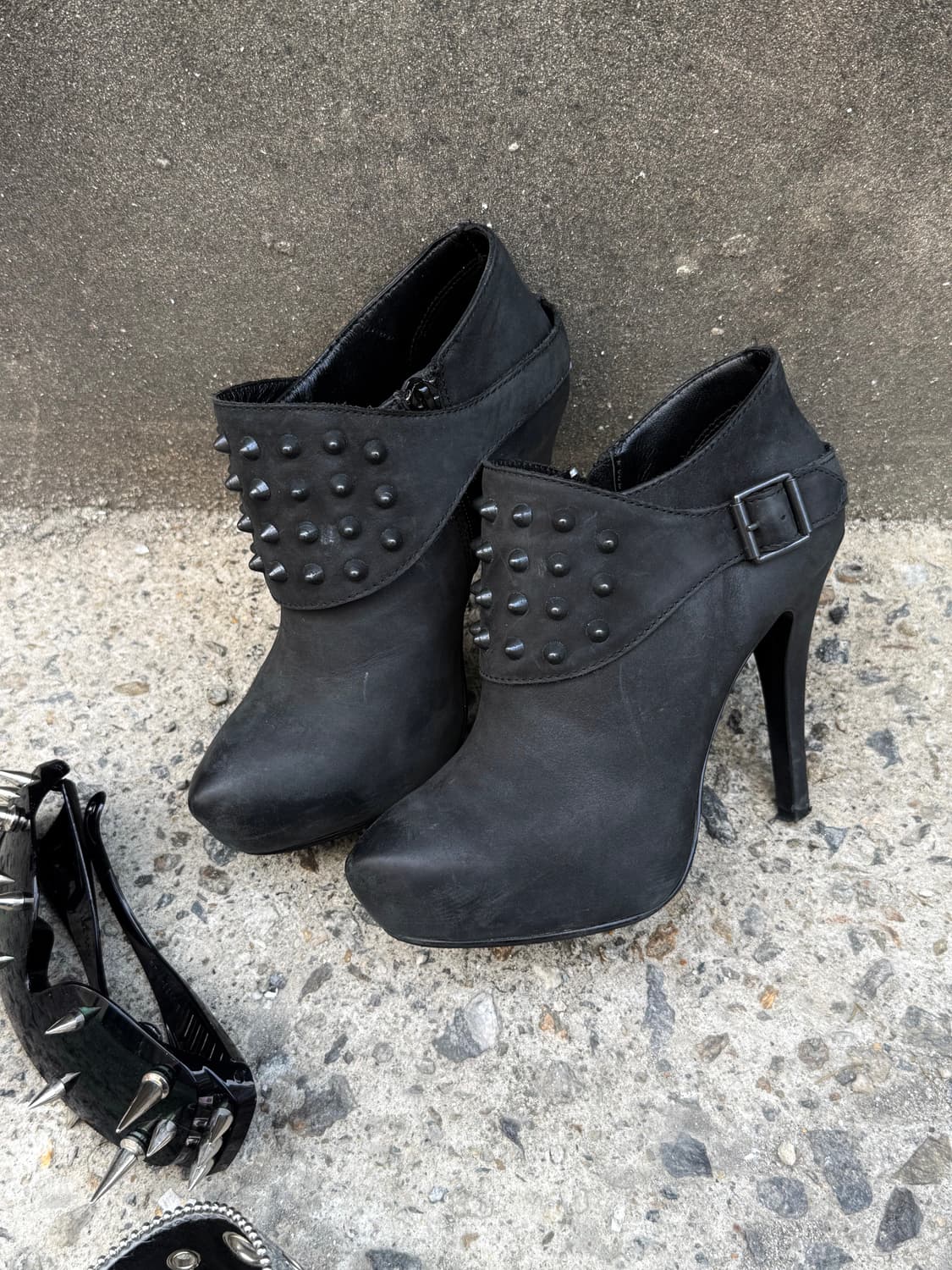 ASH skull Black stud Heel  상품이미지3