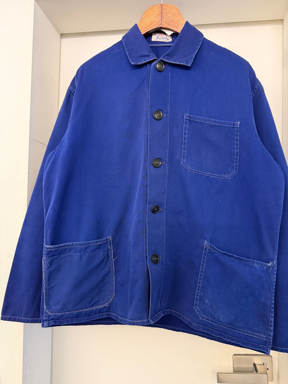1970s FRIENDSHIP INDIGO BLUE 빈티지 프렌치워크자켓 상품이미지5