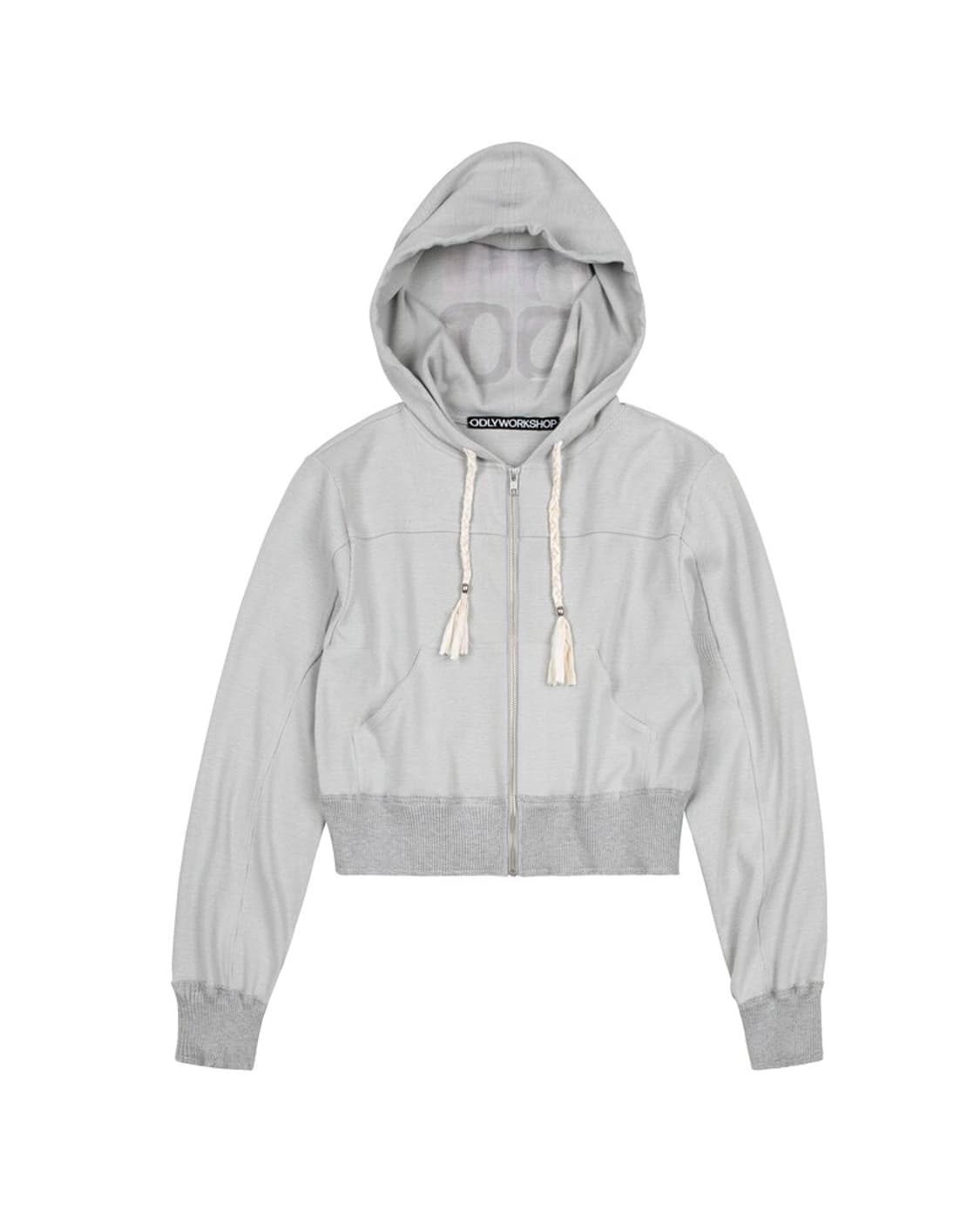 오들리워크샵 Odlyworkshop 후드집업 Mist Grey 상품이미지1